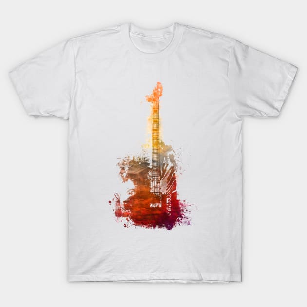 Guitar music art #guitar T-Shirt by JBJart